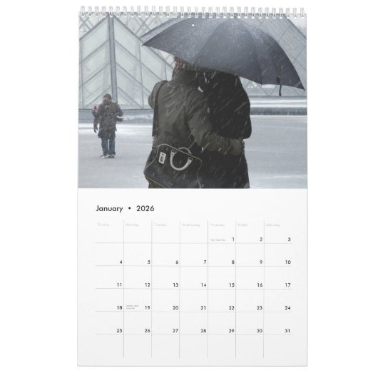 Calendrier Paris 2023 (Jan 2026)