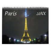Calendrier paris 2026 (Protection)