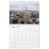 Calendrier Paris 2027 (Jan 2027)