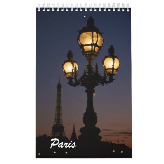 Calendrier Paris Calendar (Protection)
