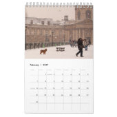 Calendrier Paris Calendar (Feb 2027)