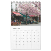 Calendrier Paris Calendar (Mar 2026)
