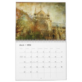 Calendrier Paris, France (Mar 2026)