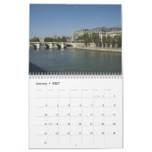 Calendrier Paris, France (Jan 2027)