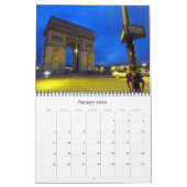Calendrier paris france 2025 (Jan 2026)