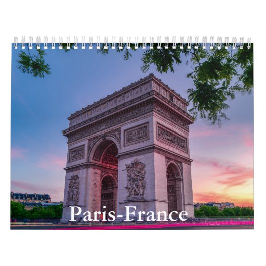 Calendrier Paris-France Calendar (Protection)