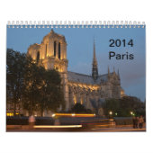 Calendrier Paris - scènes de la ville (Protection)
