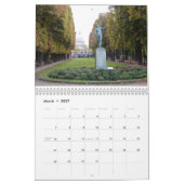 Calendrier Paris - scènes de la ville (Mar 2027)