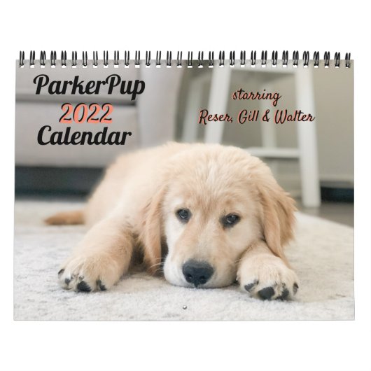 Calendrier ParkerPup 2022 (Protection)