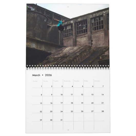 Calendrier Parkour (Mar 2026)