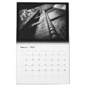 Calendrier paroi, Bogota, de la Colombie (Feb 2026)