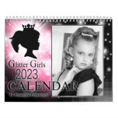 Calendrier parties scintillant Girls 2023 (Protection)
