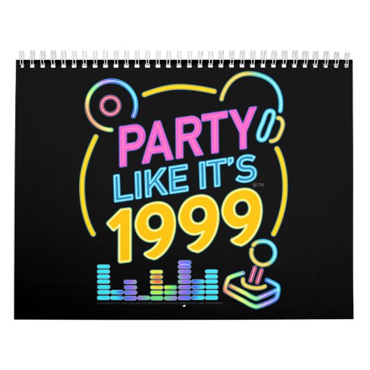Calendrier Party Like It’s 1999®™ – Neon Soundtrack  (Protection)
