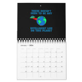 Calendrier Pas de vie intelligente sur cette planète (Jan 2026)