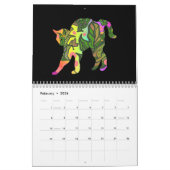 Calendrier Pas votre collection habituelle de chats calendrie (Feb 2026)