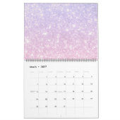 Calendrier Pastel Pink Blue Glitt     (Mar 2027)