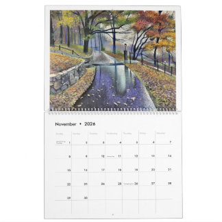 Calendrier Pastels Passionnés de Michael White 202