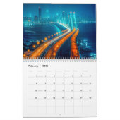 Calendrier Paths of Serenity – 2026 Scenic Road Calendar (Feb 2026)
