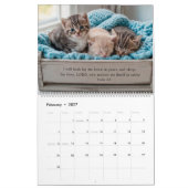 Calendrier Pattes et Bénédictions - Avec Versets B (Feb 2027)