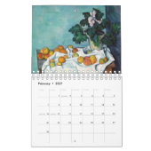 CALENDRIER PAUL CÉZANNE FINE ART CALENDAR (Feb 2027)