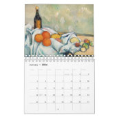 CALENDRIER PAUL CÉZANNE FINE ART CALENDAR (Jan 2026)