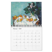 CALENDRIER PAUL CÉZANNE FINE ART CALENDAR (Feb 2027)