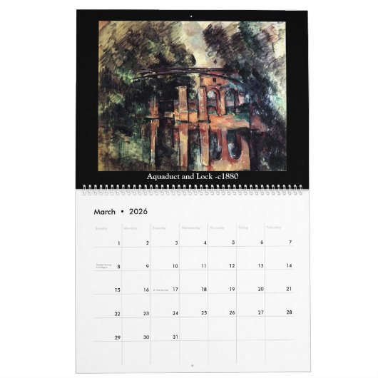 Calendrier Paul Cezanne Volume 3 (Mar 2026)