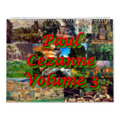 Calendrier Paul Cezanne Volume 3 (Protection)