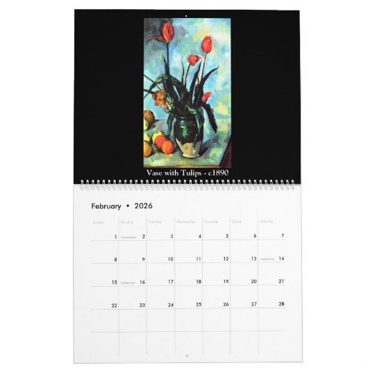 Calendrier Paul Cezanne Volume 5 (Feb 2026)
