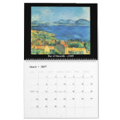 Calendrier Paul Cezanne Volume 6 (Mar 2027)