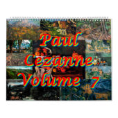 Calendrier Paul Cezanne Volume 7 (Protection)