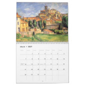 Calendrier Paul CézanneCalendar Impressionnistes (Mar 2027)
