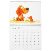 Calendrier Paws & Pals 2026 – Rencontres comiques d'un chien (Jan 2027)