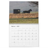 Calendrier Pays Amish 2025 (Feb 2027)