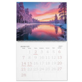 Calendrier Paysage 2025 (Feb 2027)