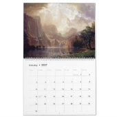 Calendrier Paysage américain en art Vintage (Jan 2027)