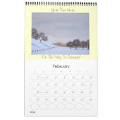 Calendrier paysage art joute chiens chevaux 2021 (Feb 2026)