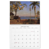 Calendrier Paysage d'Albert Bierstadt (Jan 2027)