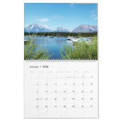 Calendrier Paysage de Grand Teton (Jan 2026)