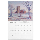 Calendrier - Paysage des beaux-arts 2023 (Feb 2027)