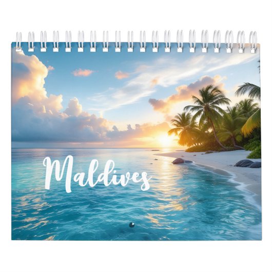 Calendrier Paysage des Maldives (Protection)