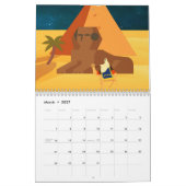 Calendrier Paysage désertique (Mar 2027)
