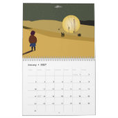 Calendrier Paysage désertique (Jan 2027)
