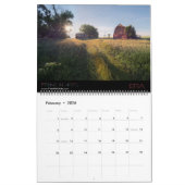 Calendrier Paysage du Dakota du Sud 2021 (Feb 2026)