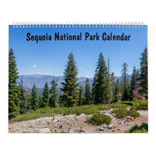 Calendrier Paysage du Parc national de Sequoia