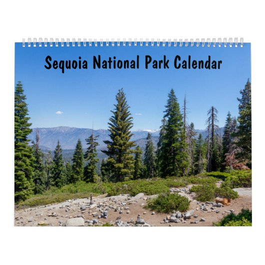 Calendrier Paysage du Parc national de Sequoia (Protection)