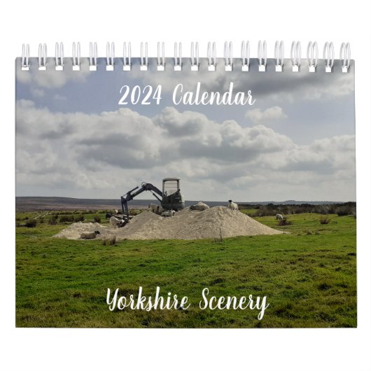 Calendrier Paysage du Yorkshire 2024 (Protection)