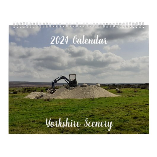 Calendrier Paysage du Yorkshire 2024 (Protection)