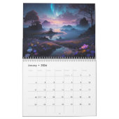 Calendrier Paysage enchanté 2024 (Jan 2026)