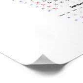 Calendrier Paysage enneigé 2022 Affiche (Coin)